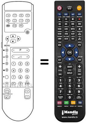 Télécommande équivalente REMCON426 Télécommande équivalente REMCON426