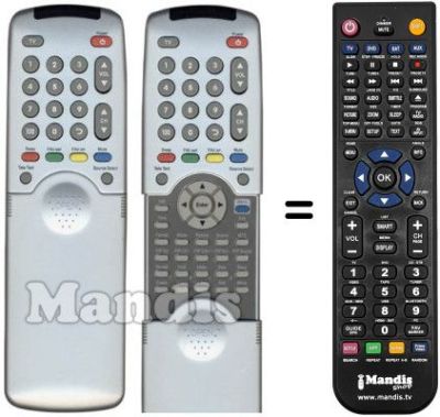 Télécommande équivalente Trans Continents TR42500P