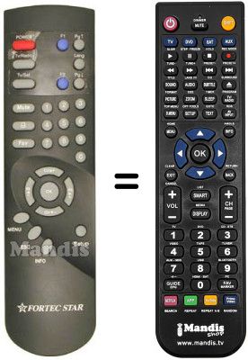 T&eacute;l&eacute;commande &eacute;quivalente REMCON803