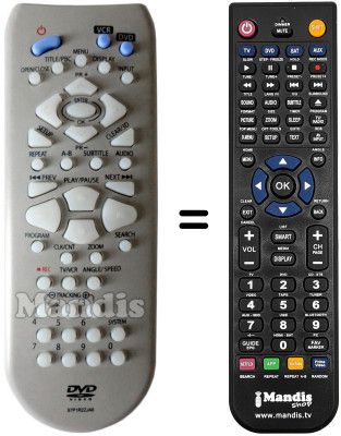 Télécommande équivalente Daewoo SD9500S