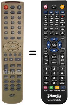 Télécommande équivalente REMCON1103