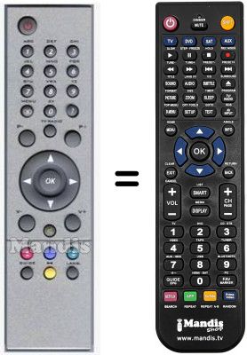 Télécommande équivalente RC2546