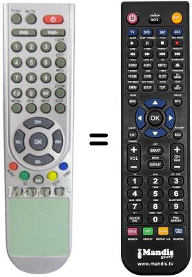 Télécommande équivalente REMCON1272