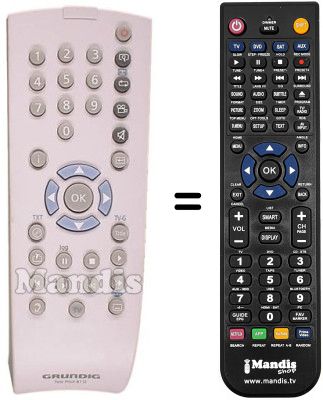 Télécommande équivalente REMCON1069 Télécommande équivalente REMCON1069