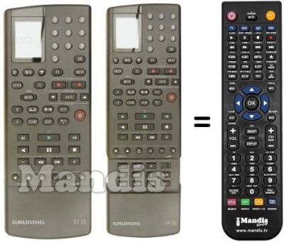 Télécommande équivalente REMCON1057 Télécommande équivalente REMCON1057