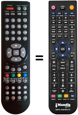 T&eacute;l&eacute;commande &eacute;quivalente i-Joy IDI32PPB12