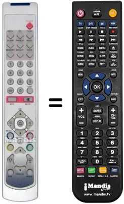 Replacement remote control VOXSON LT3001W