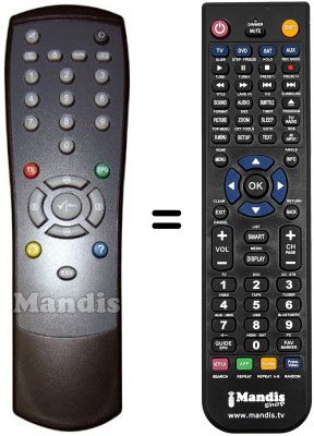 T&eacute;l&eacute;commande &eacute;quivalente REMCON394