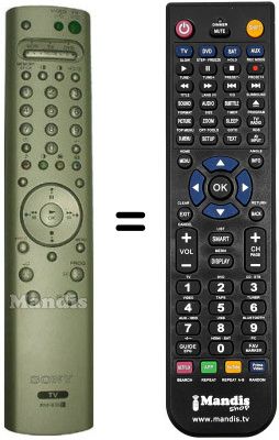 Télécommande équivalente REMCON1107 Télécommande équivalente REMCON1107