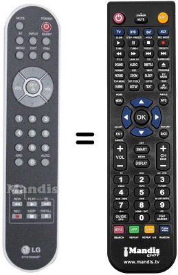 Replacement remote control LG M4210C Replacement remote control LG M4210C