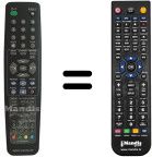 Replacement remote control LG 6710V00005H Replacement remote control LG 6710V00005H