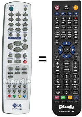 Replacement remote control LG RL32FZ30RQ Replacement remote control LG RL32FZ30RQ