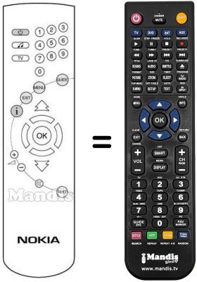 Replacement remote control REMCON103 Replacement remote control REMCON103
