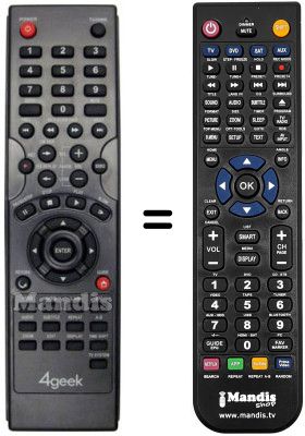 Replacement remote control REMCON837