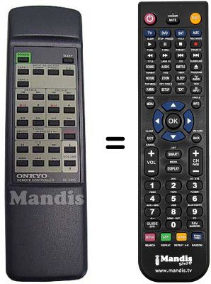 Replacement remote control RC330S