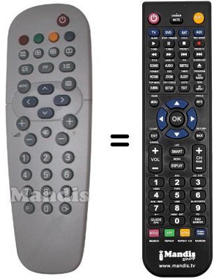 Télécommande équivalente RCLE013