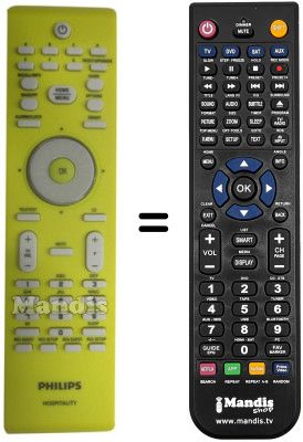 Replacement remote control Philips 20HT3153 / 01