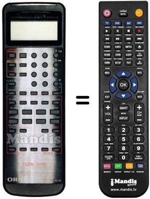 Télécommande équivalente Orion DX2020PS