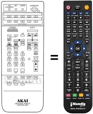 Télécommande équivalente RC-V56A