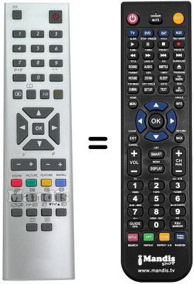 Replacement remote control RC2445