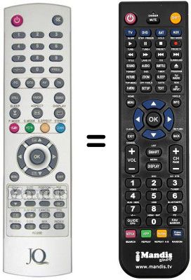 Replacement remote control RC25E