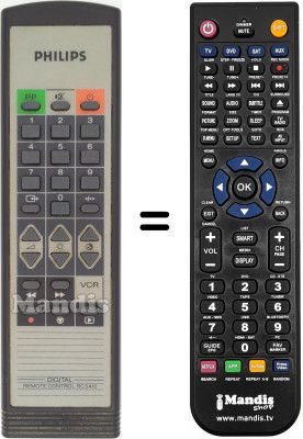 Télécommande équivalente RC5410