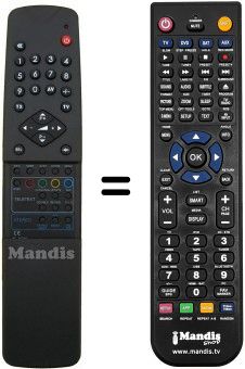 Replacement remote control RC647340