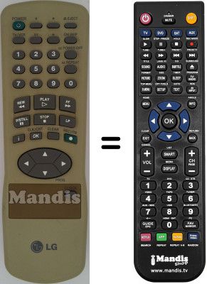 Replacement remote control REMCON342 Replacement remote control REMCON342