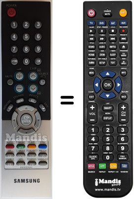 Télécommande équivalente BN59-00434C Télécommande équivalente BN59-00434C
