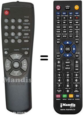 Replacement remote control Samsung CF20P30BT Replacement remote control Samsung CF20P30BT