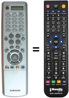 T&eacute;l&eacute;commande &eacute;quivalente Samsung BN59-00378B