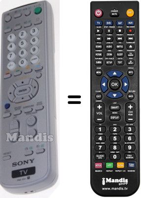 Replacement remote control RM991