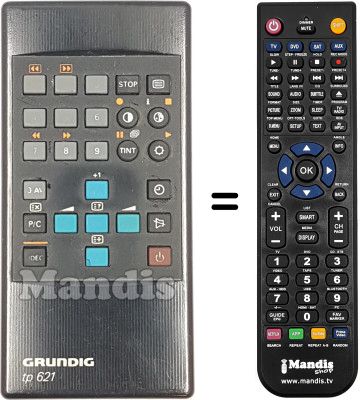 Télécommande équivalente Grundig T55440 EURO Télécommande équivalente Grundig T55440 EURO