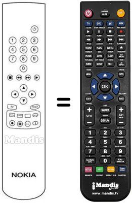 Télécommande équivalente REMCON606 Télécommande équivalente REMCON606