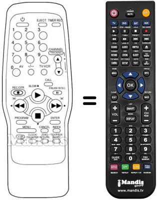 Replacement remote control REMCON723