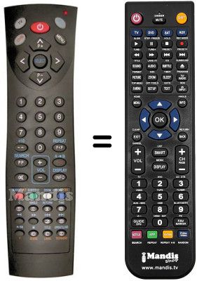 Replacement remote control Firstline CVD1420