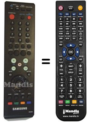 Replacement remote control Samsung MF59-00286A