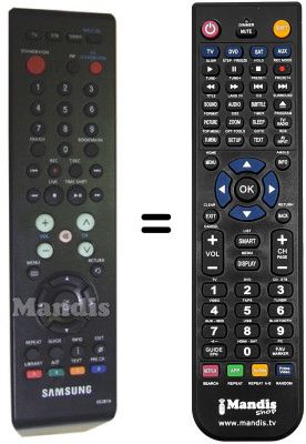 Replacement remote control Samsung MF59-00287A