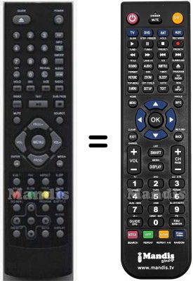 Replacement remote control Aeg HVS57695