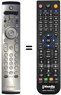 Télécommande équivalente HVS51374-FI