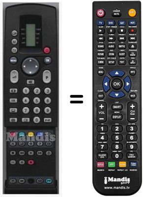Replacement remote control HVS54963