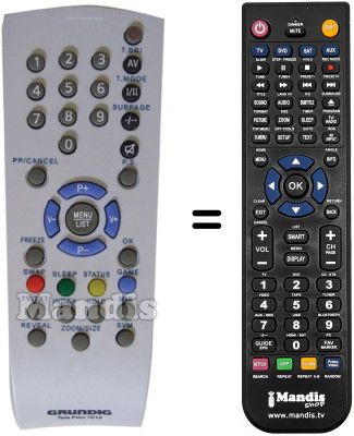 Replacement remote control SEC15981
