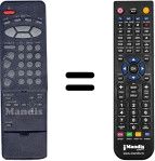 Replacement remote control SEC3345 Replacement remote control SEC3345