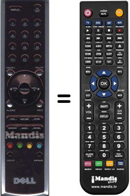 T&eacute;l&eacute;commande &eacute;quivalente WHV3301