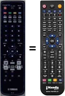 Replacement remote control WHV3339